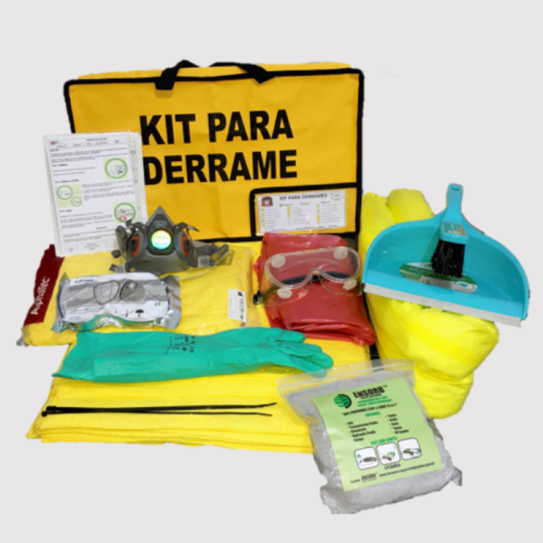 Kit Antiderrame Químico Maletin 20L